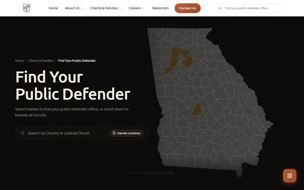 Heard County criminal court records Georgia Public Defender Council listing