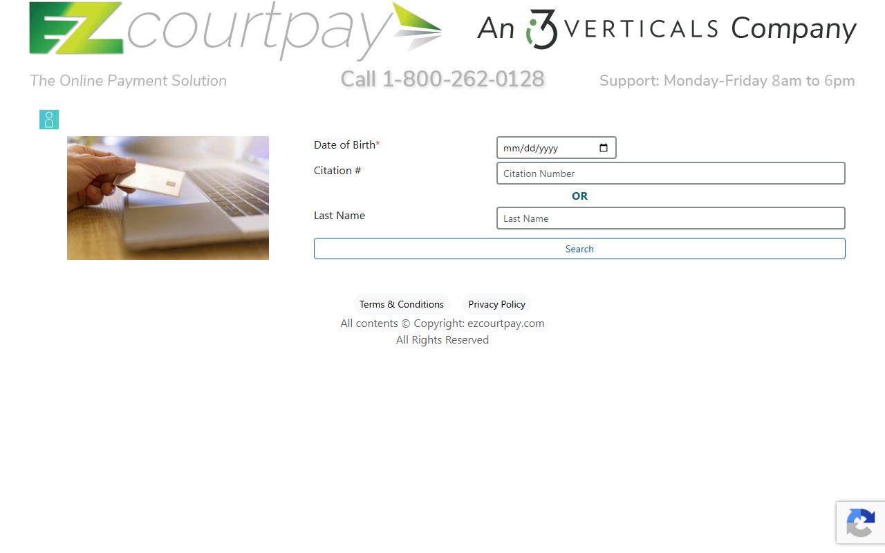 Heard County traffic court records EZCourtPay citation lookup fields
